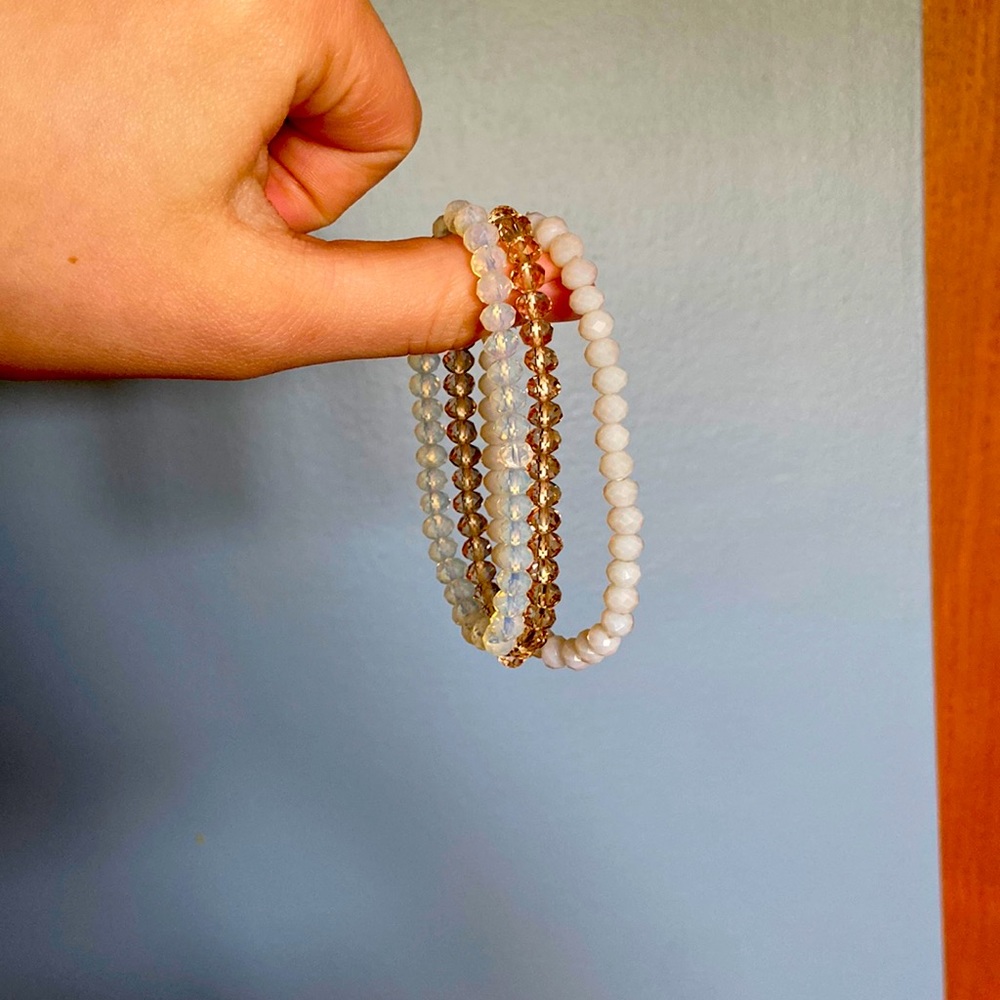 Three bracelets